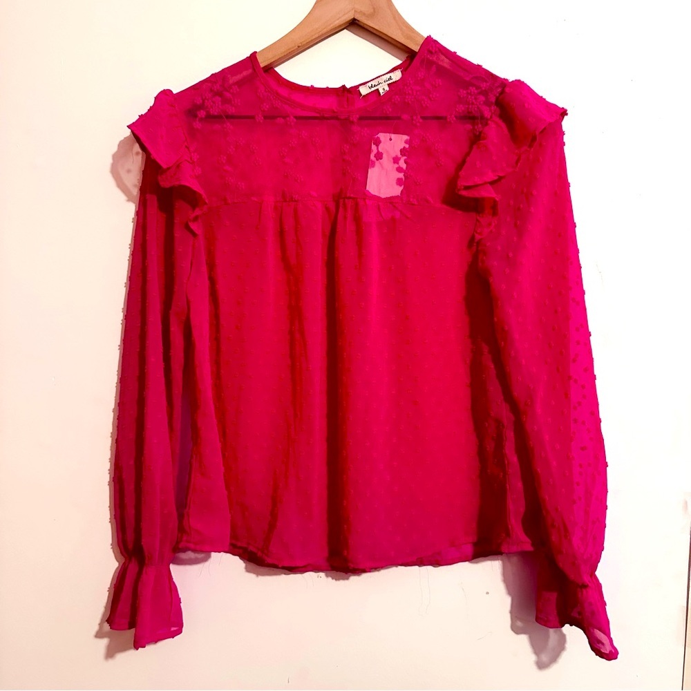 Bleuh Ciel | Top | hot pink